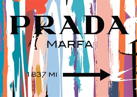 posters prada|Prada marfa poster UK.